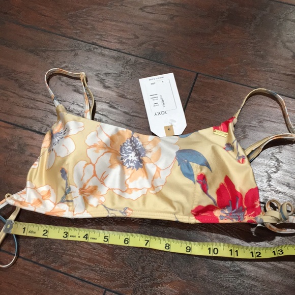 NWT Roxy Bikini Estilo Bralette Riding Moon swim - Picture 4 of 8